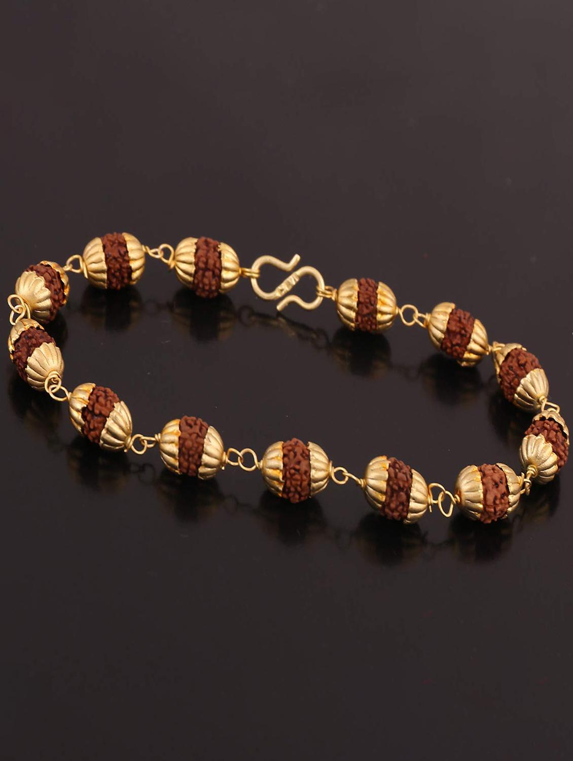 gold metal alloy bracelet - 17297628 - Standard Image - 2