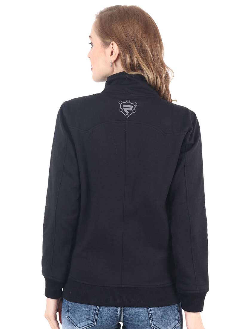 stand collar neck solid  jacket - 17298442 -  Standard Image - 2