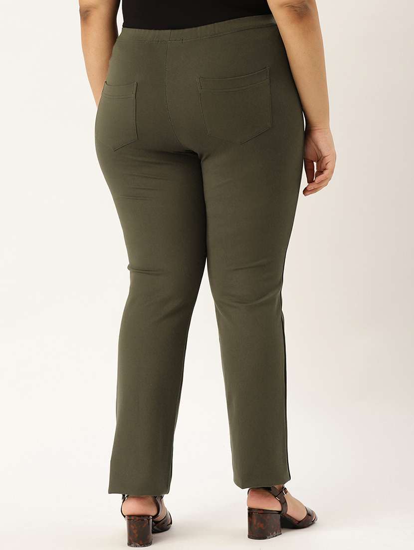 mid rise plus trousers  - 17300414 -  Standard Image - 2