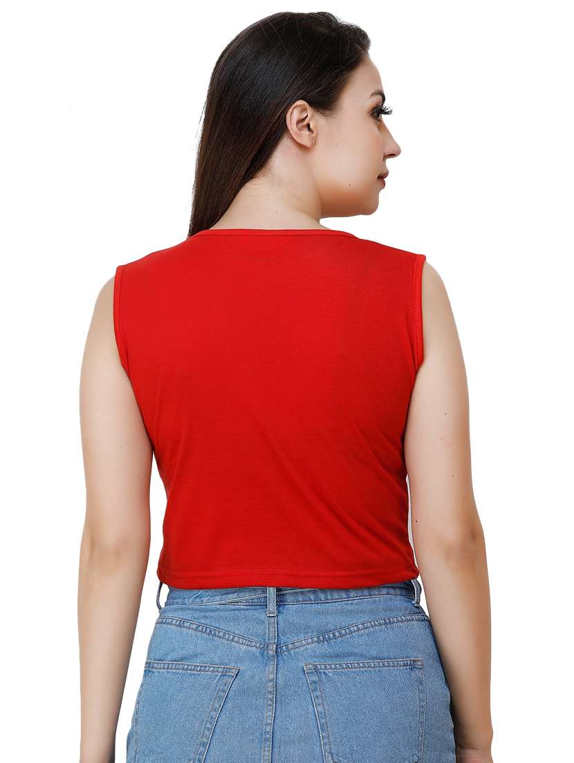 women's plain round neck t-shirt - 17320194 - Standard Image - 2