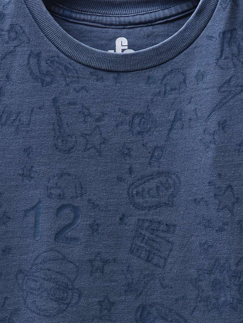 blue cotton tshirt - 17324166 -  Standard Image - 2