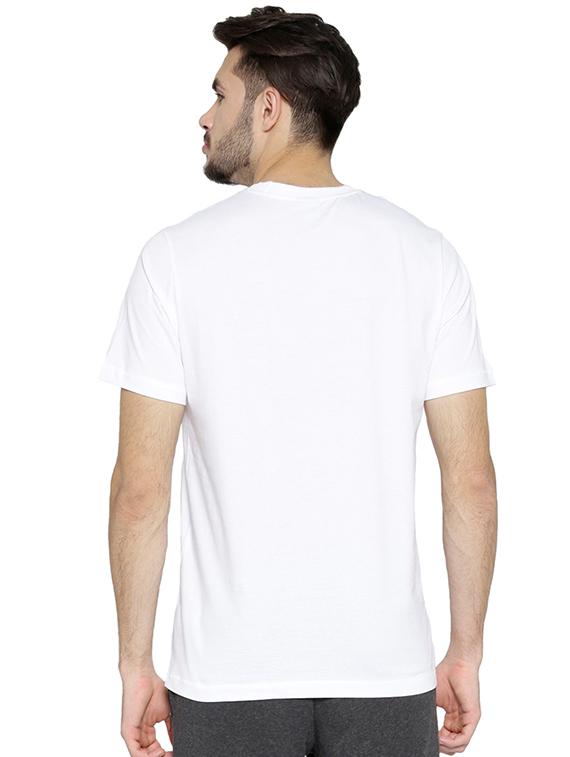 white chest print t-shirt - 17327500 -  Standard Image - 2