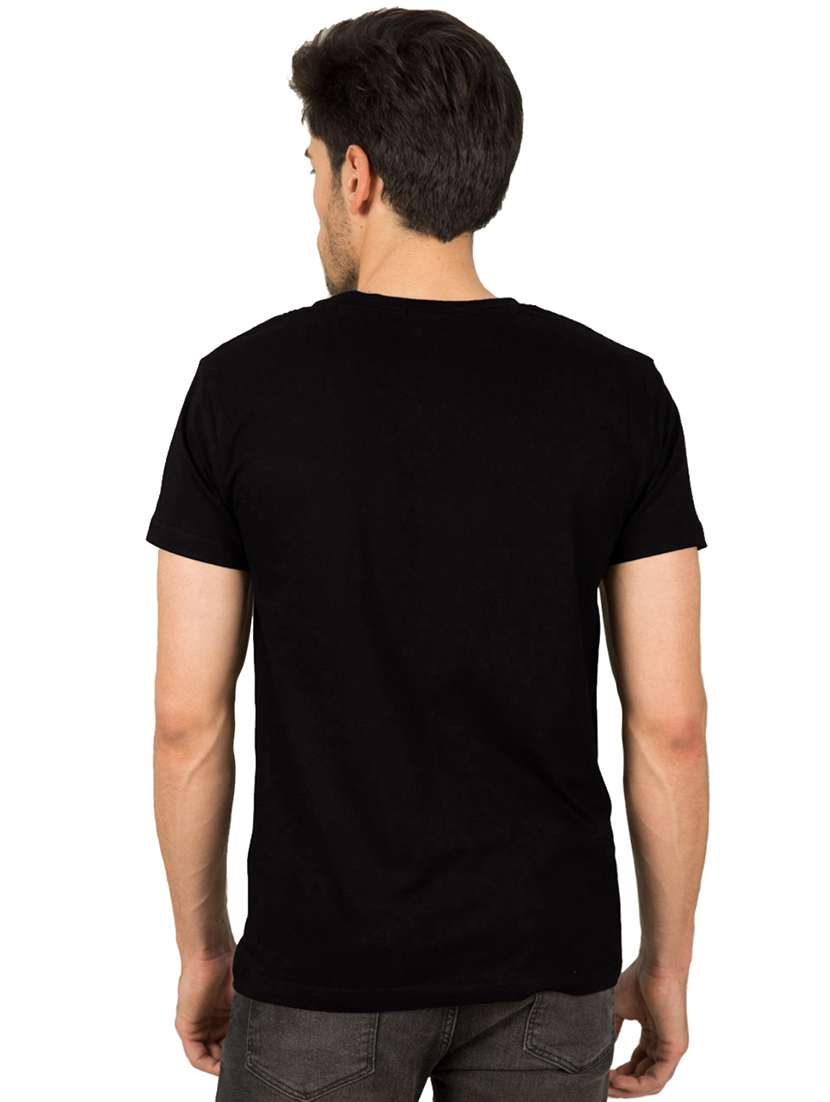 black front print t-shirt - 17327505 -  Standard Image - 2