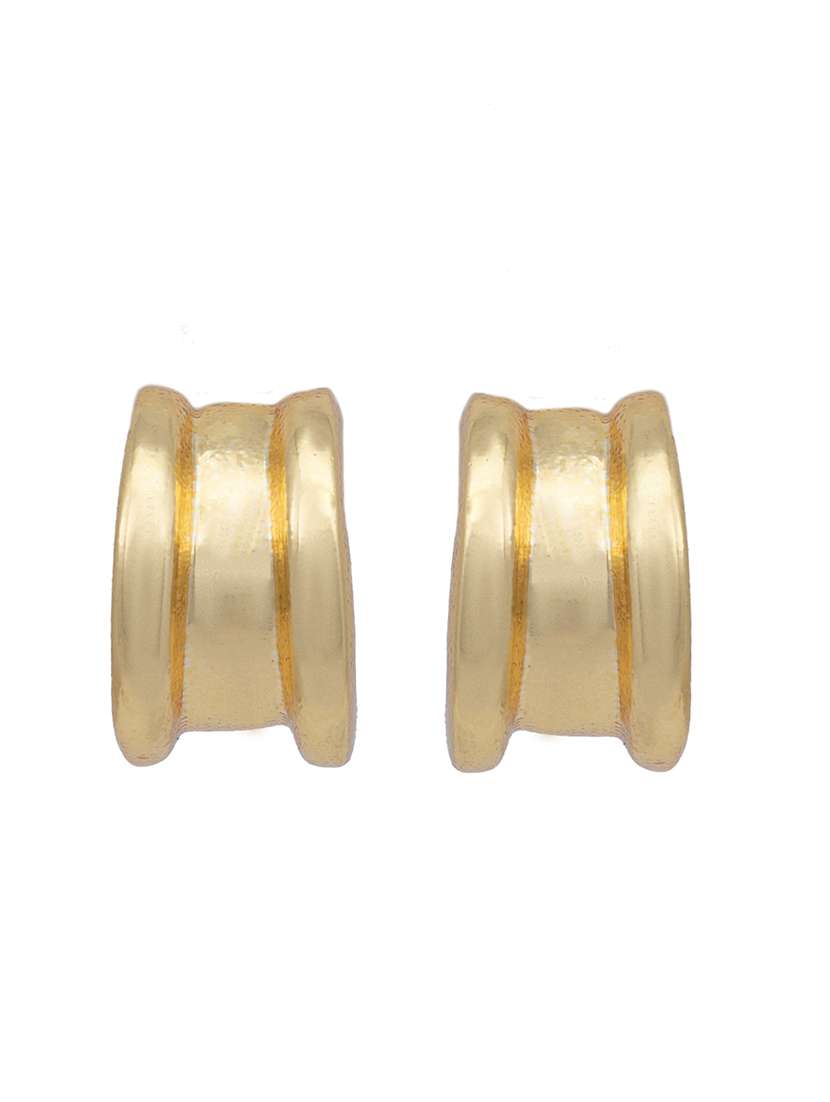 gold metal studs earring - 17327570 -  Standard Image - 2