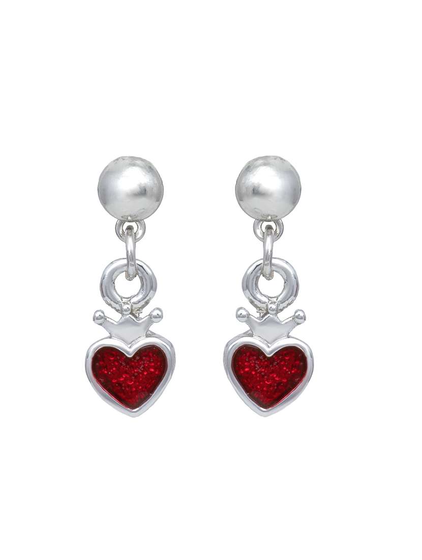 red metal drop earring - 17327619 -  Standard Image - 2
