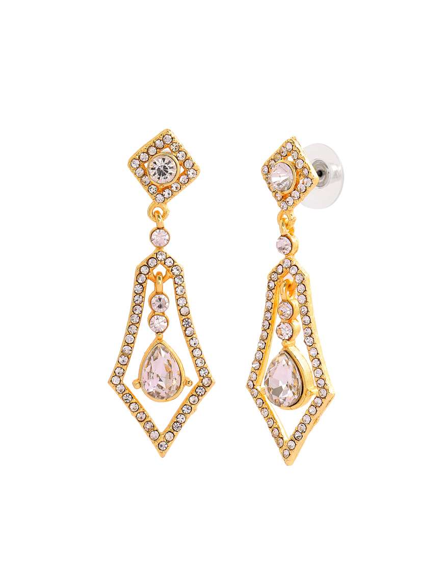 white metal chandellier earring - 17327648 -  Standard Image - 2