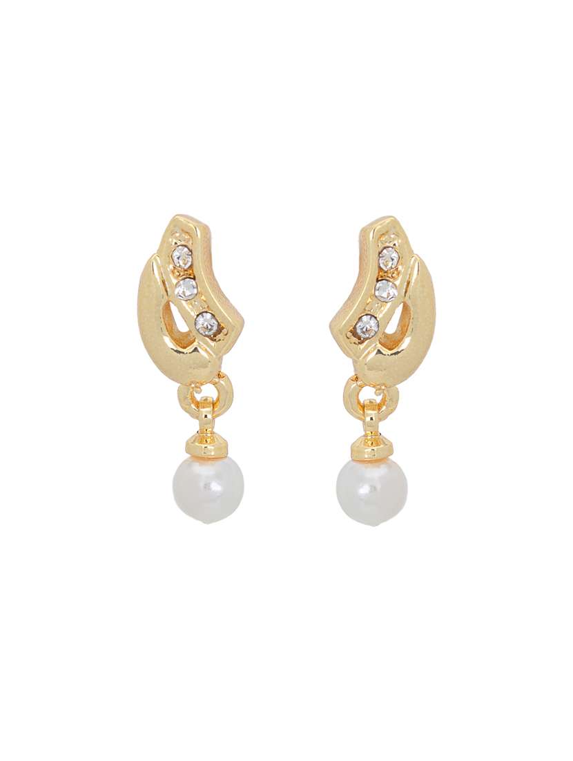 white metal chandellier earring - 17327732 - Standard Image - 2