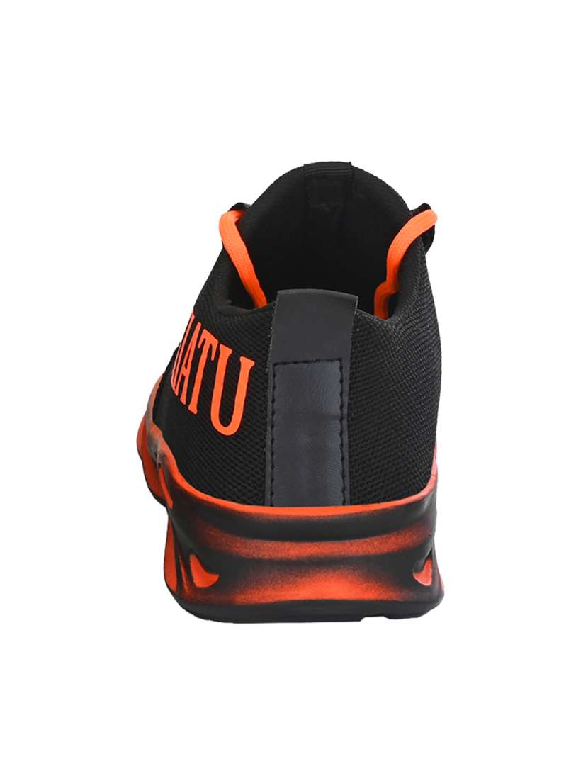 orange fabric sport shoes - 17328058 - Standard Image - 2