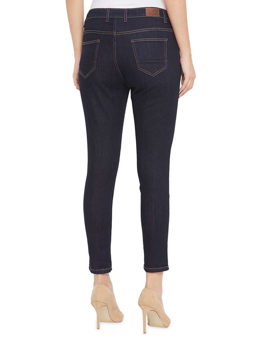 women's plain slim fit jeans - 17333917 -  Standard Image - 2