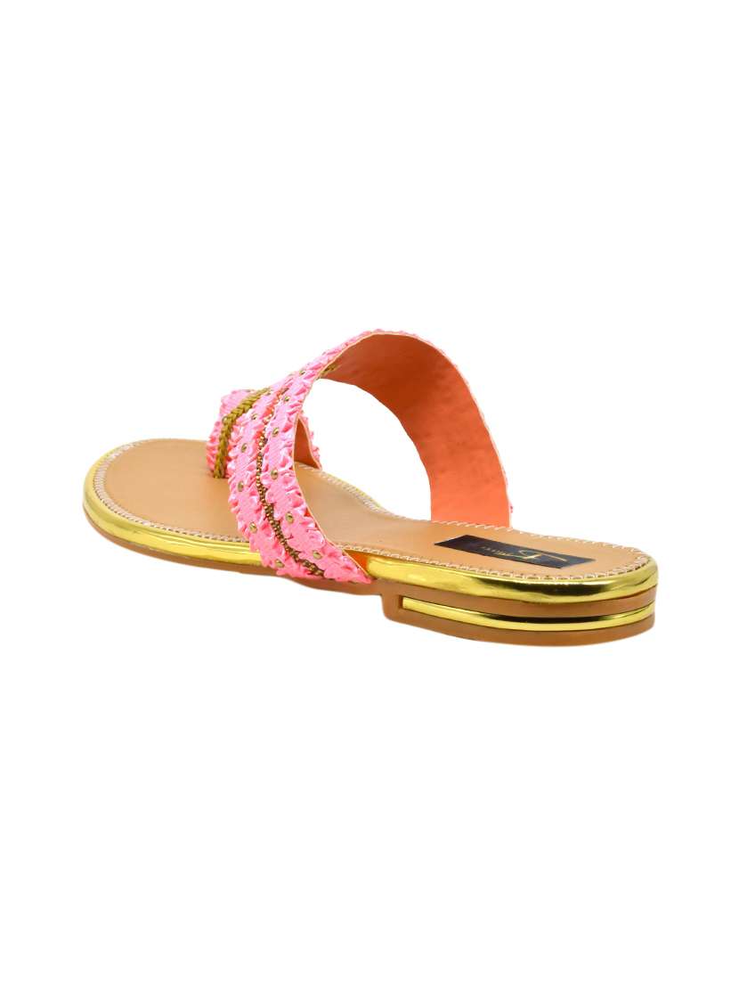 pink one toe sandal - 17333997 -  Standard Image - 2