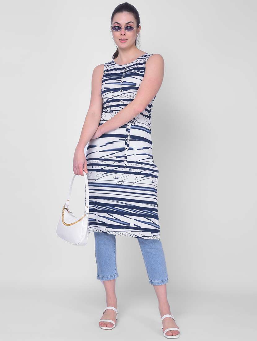 women's sheath printed dress