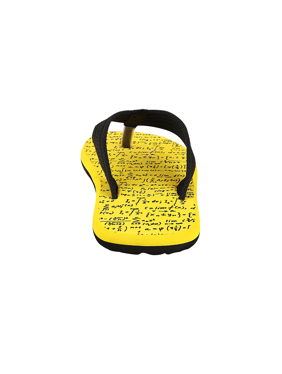 yellow toe separator flip flops - 17335201 - Standard Image - 2