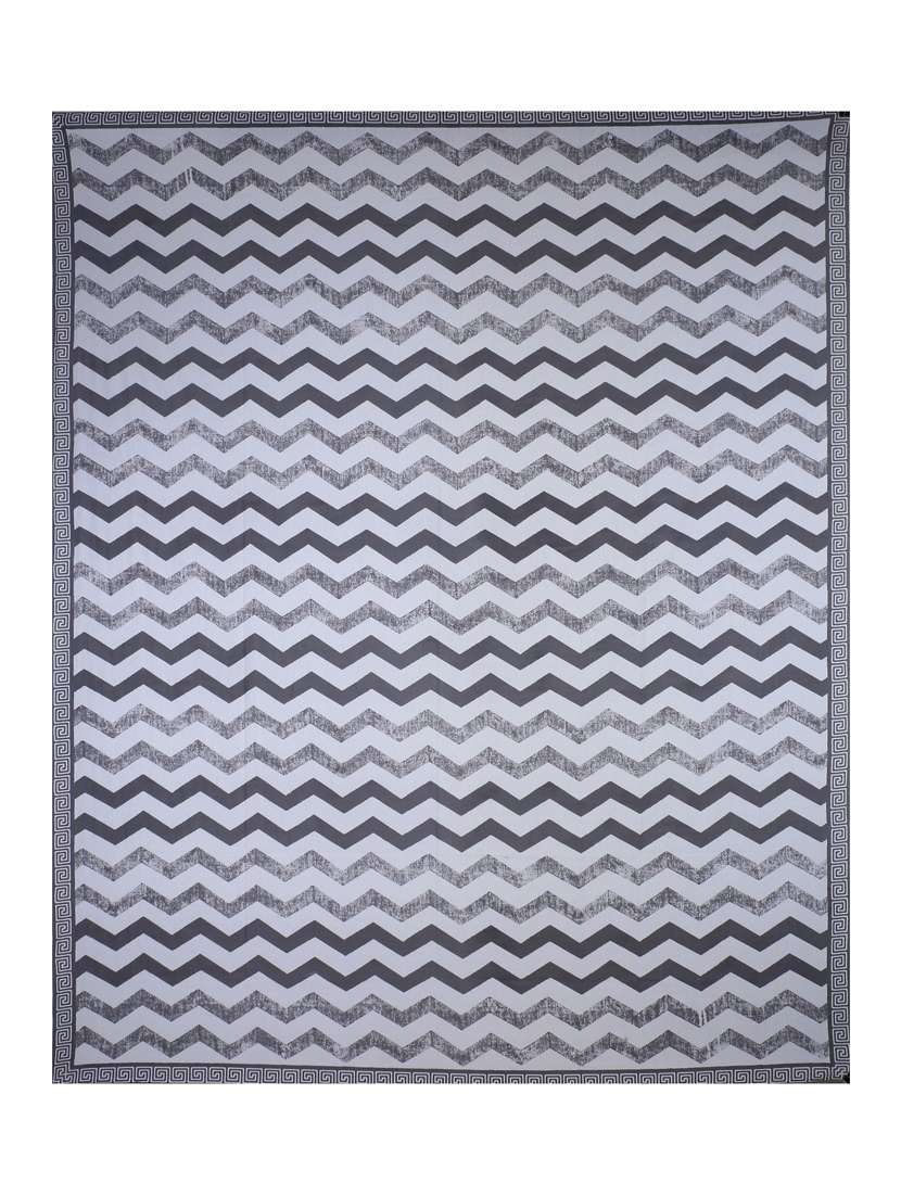 cotton double bedsheet with 2 pillow covers - 17336638 - Standard Image - 2