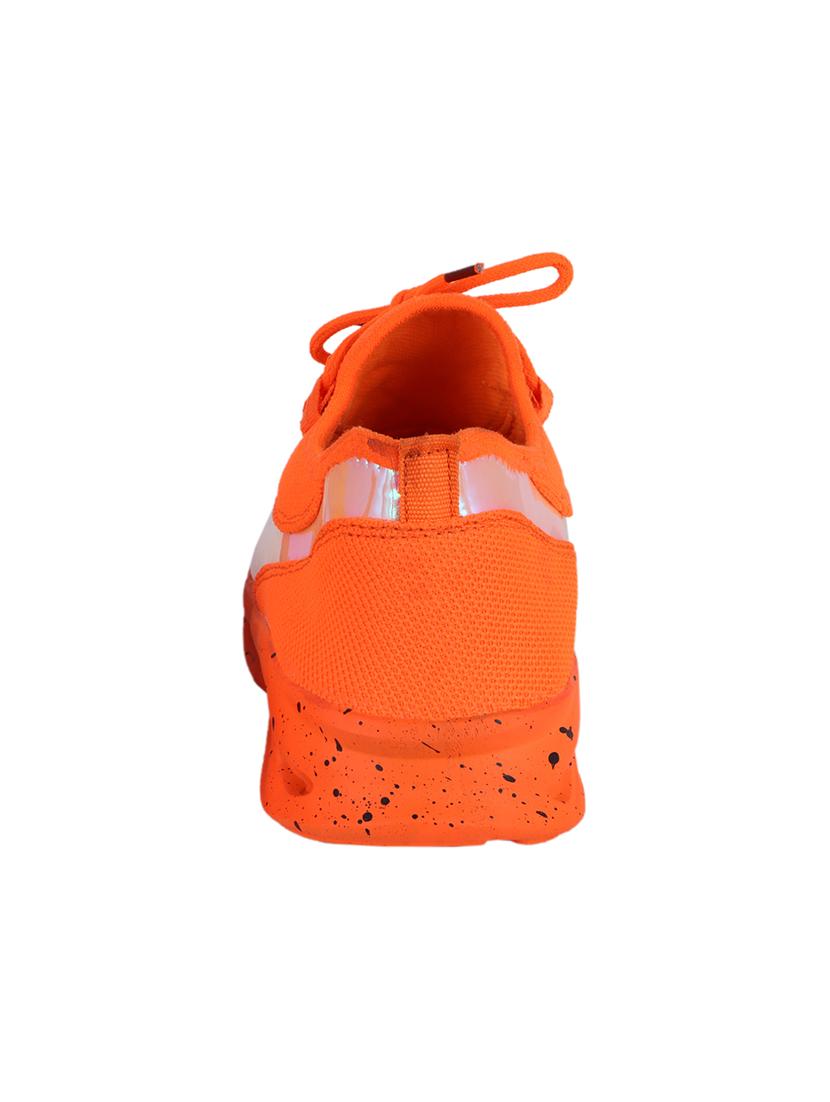 orange lace up sport shoes - 17337539 - Standard Image - 2