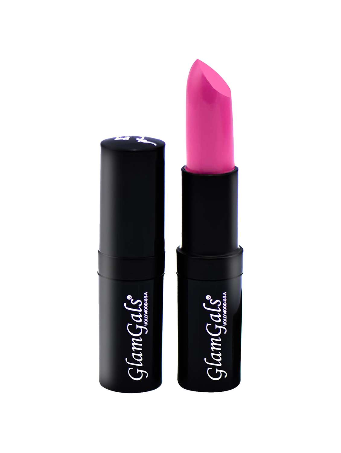 Glamgals Hollywood U.S.A Matte Finish Kissproof Lipstick ( Candy Pink, Aubergine Purple )
