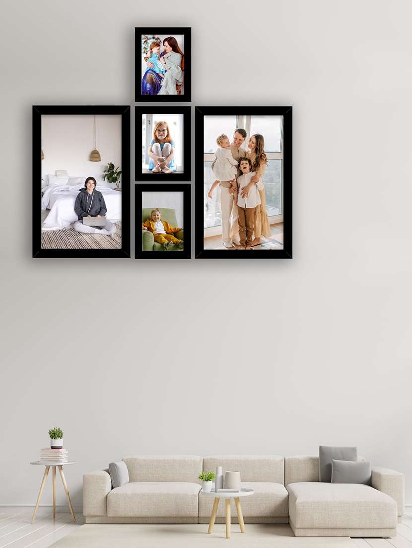wood framed with acrylic glass photo frame (pack of 5)