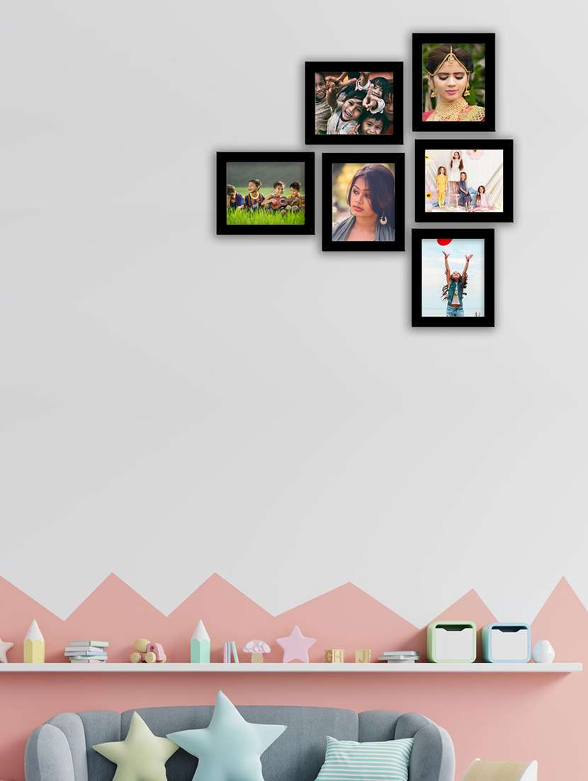 wood framed with acrylic glass photo frame (pack of 6)