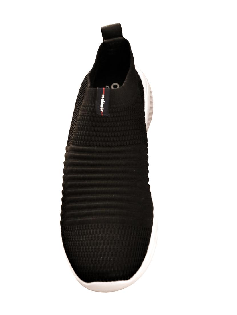 black slip on shoes - 17340046 - Standard Image - 2
