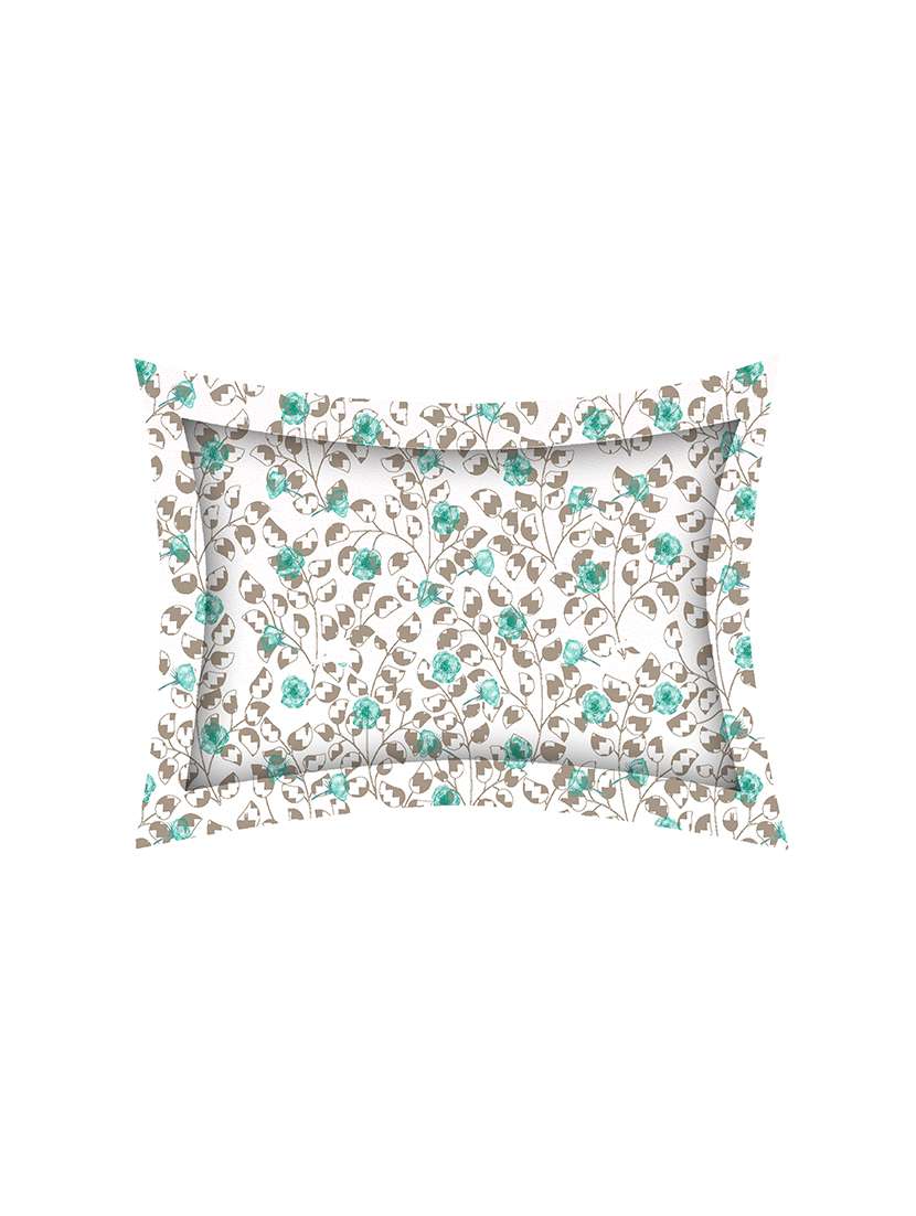 cotton double bedsheet with 2 pillow covers - 17340444 -  Standard Image - 2