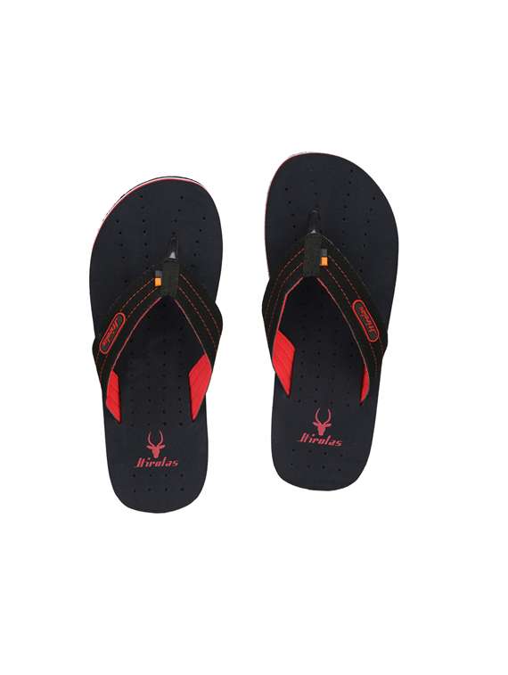 black toe separator flip flops