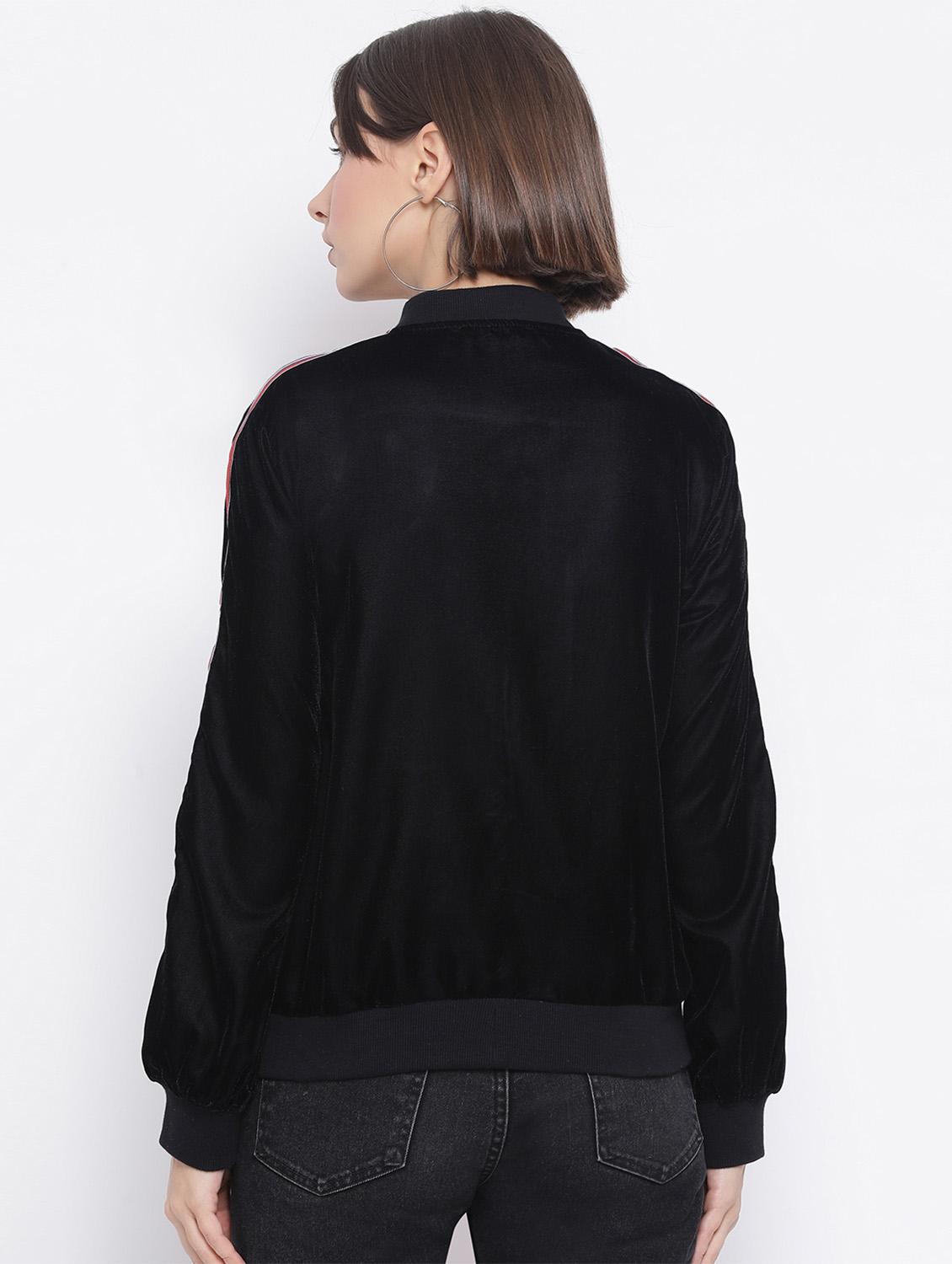 side tape bomber jacket - 17341443 - Standard Image - 2