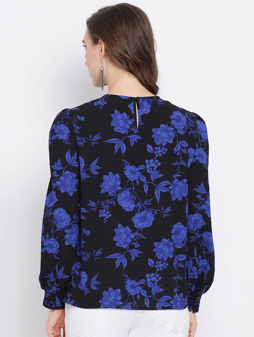 women's straight crew neck top - 17341785 - Standard Image - 2