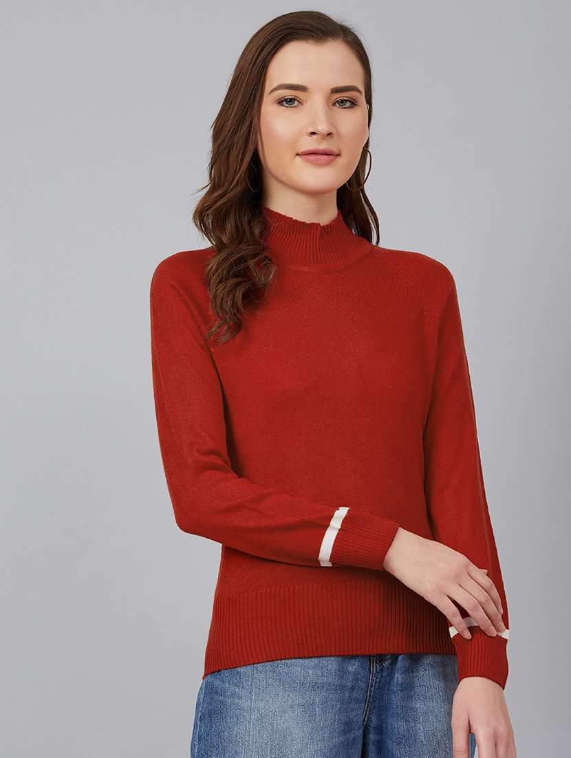 turtle neck regular pullover