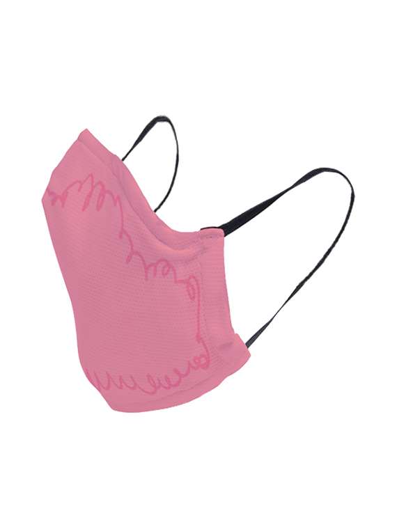 pink nonwoven antipollution men mask - 17343973 -  Standard Image - 2
