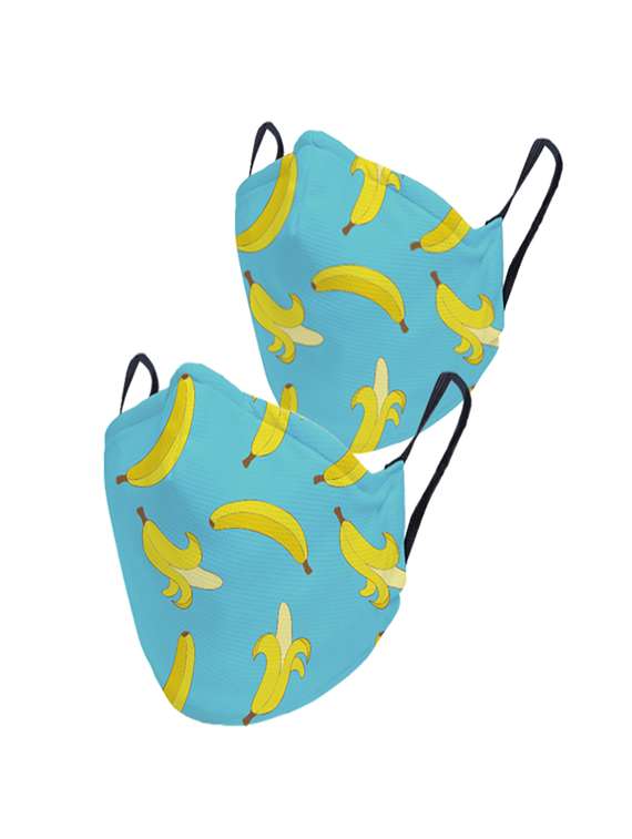 blue non-woven anti-pollution men mask (pack of 2)