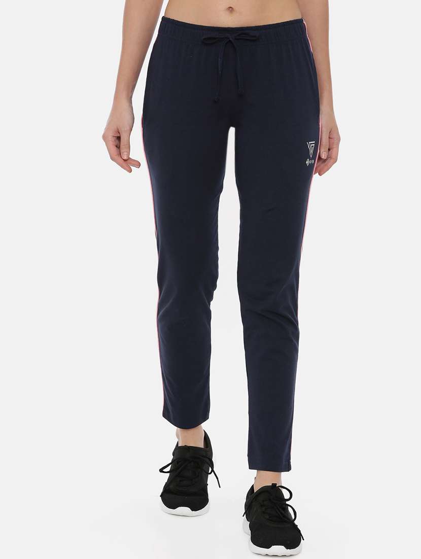 drawstring waist track pant
