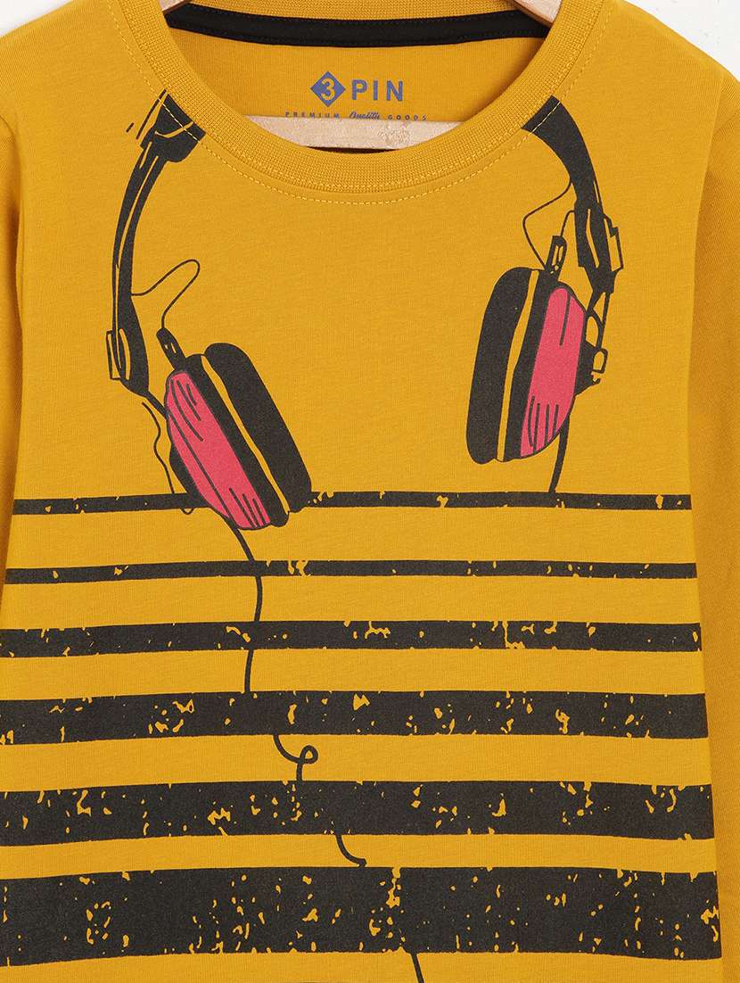 yellow cotton tshirt - 17344756 -  Standard Image - 2