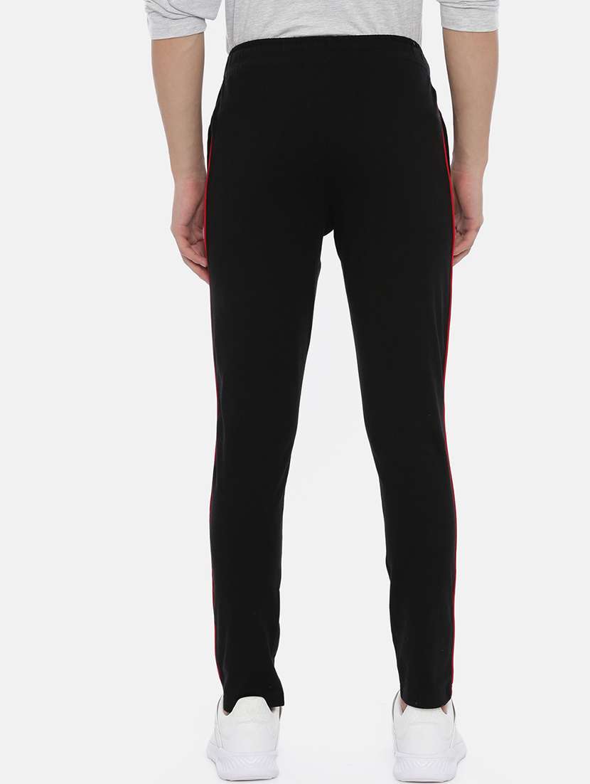 black side striped track pant - 17344777 -  Standard Image - 2