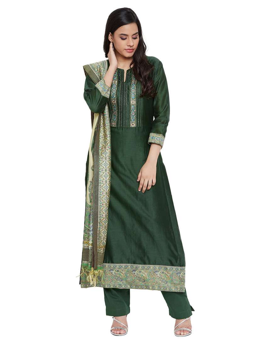 printed unstitched palazzo suit