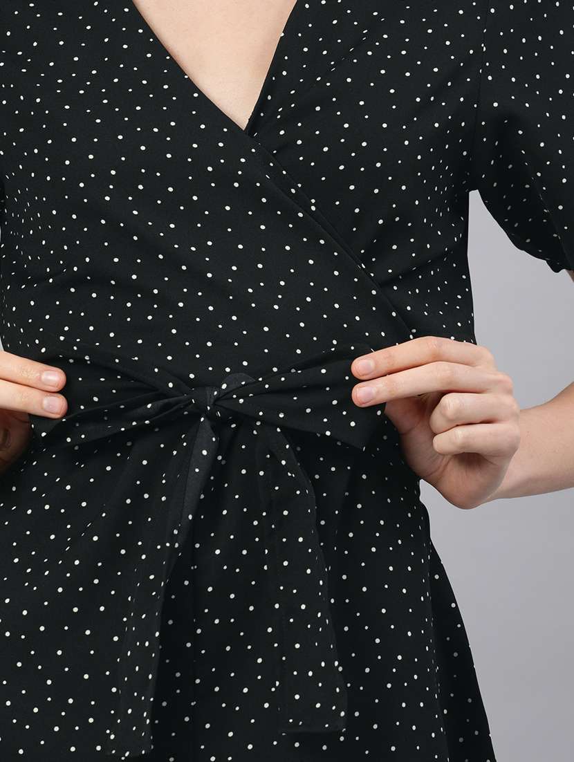 women's wrap floral dress - 17345866 -  Standard Image - 2