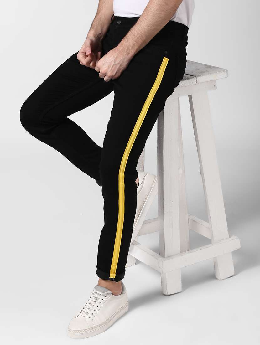mens slim fit plain jeans