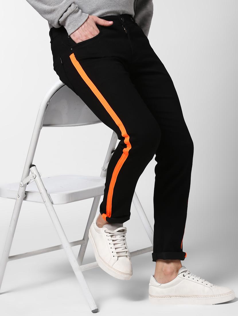mens skinny fit plain jeans