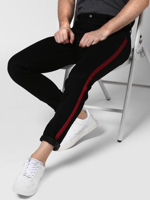 mens slim fit plain jeans - 17347487 - Standard Image - 0