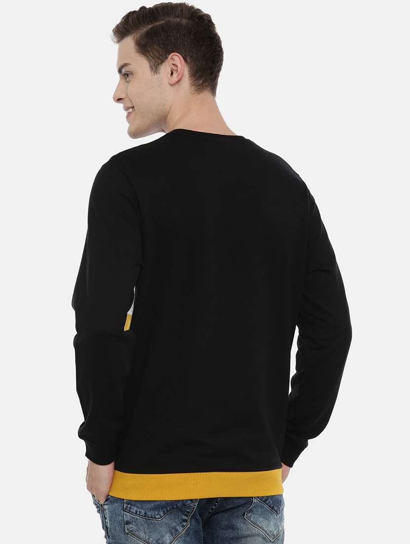 mens color block sweatshirt - 17347627 -  Standard Image - 2