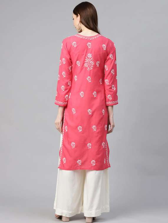women's straight kurta - 17347677 -  Standard Image - 2