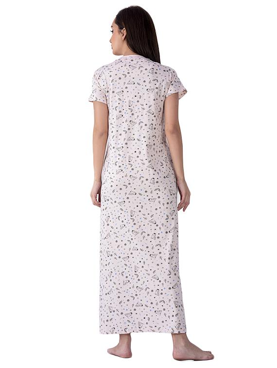 nightwear maxi gown - 17348660 - Standard Image - 2