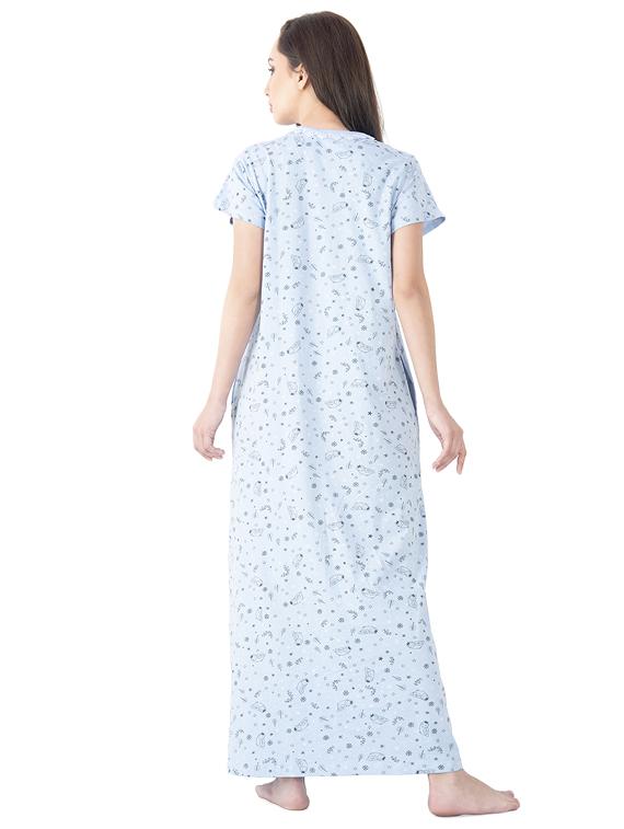 nightwear maxi gown - 17348661 - Standard Image - 2