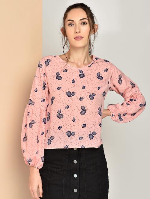 women's straight round neck top - 17349633 -  Standard Image - 0