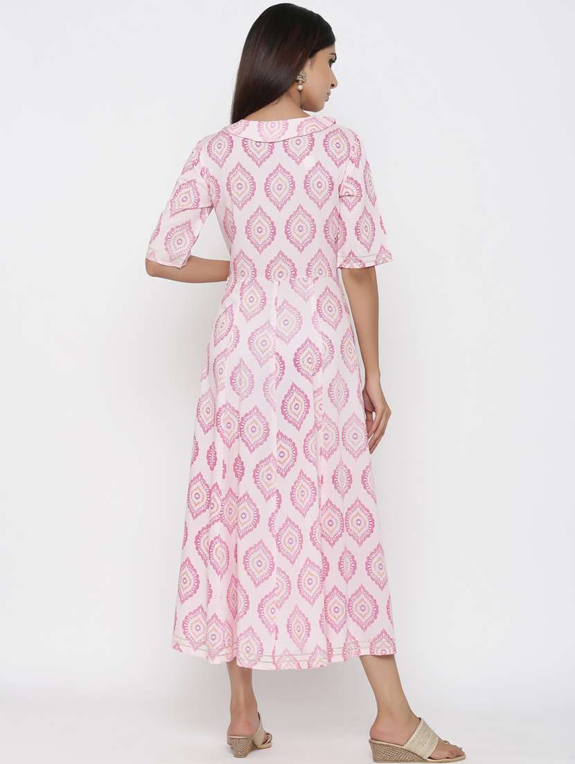 printed angrakha ethnic dress - 17351431 -  Standard Image - 2