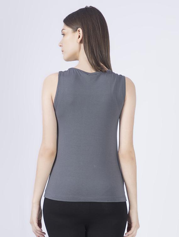 round neck solid tee - 17351661 - Standard Image - 2
