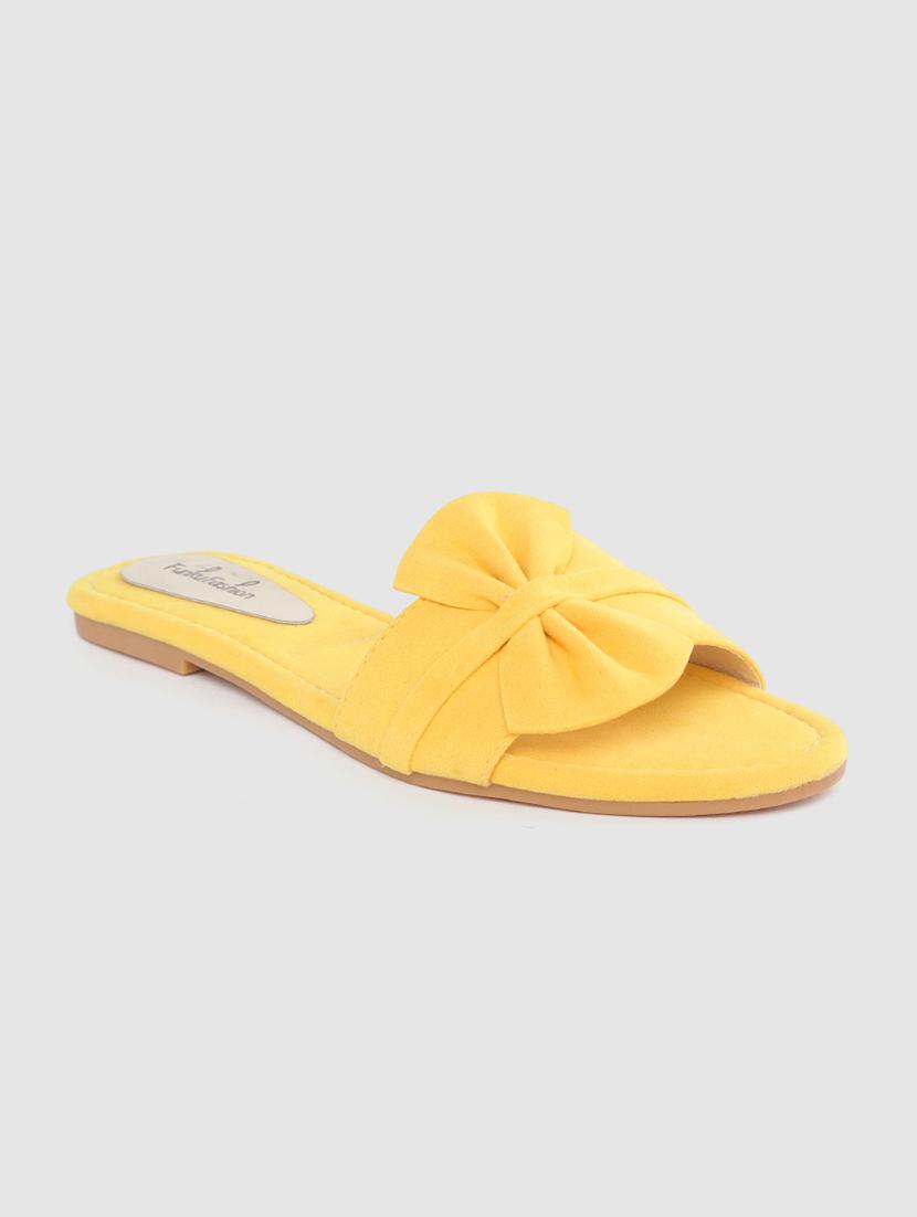 yellow slip on sandals - 17352127 - Zoom Image - 0