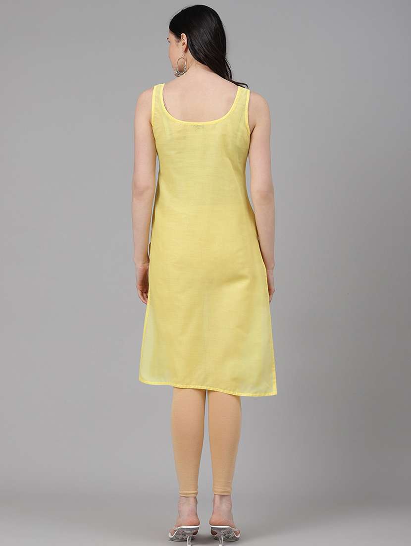 ada set of 2 yellow & black camisole  - 17353144 -  Standard Image - 2