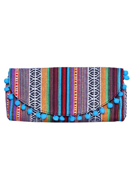 multi colored cotton utility bag - 17355966 - Zoom Image - 0