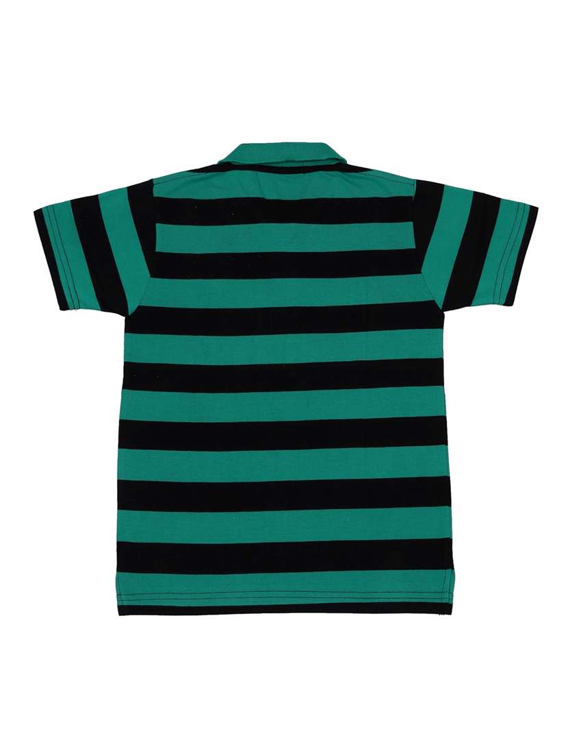 boys pack of 3 striped t-shirt  - 17357693 -  Standard Image - 2