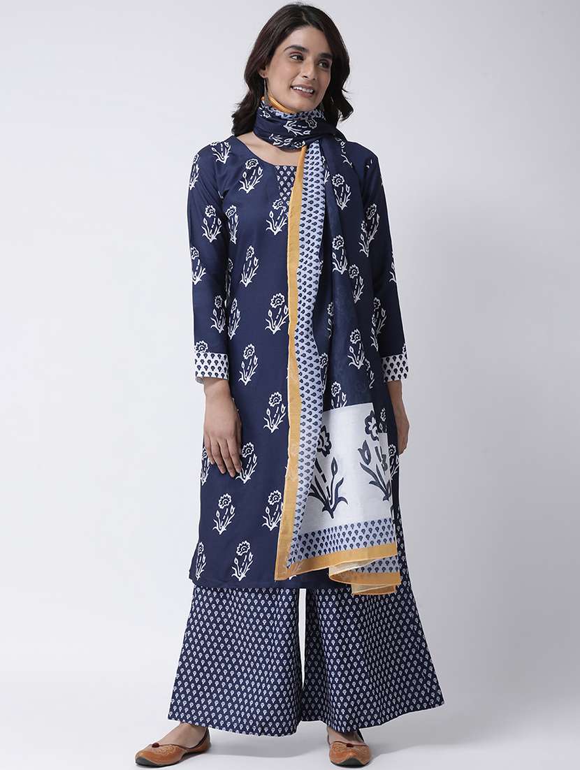 floral kurta dupatta set