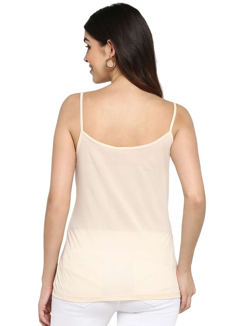 women's straight shoulder strap top - 17358159 - Standard Image - 2